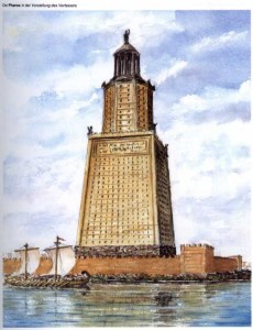 Фаросский маяк в Александрийском порту