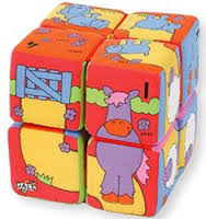 Мягкие кубики, лучшая игрушка для самых маленьких