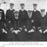 Капитан Смит и офицеры, "Титаник"