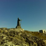 Памятник пастору Хансу Эгде на Гренландии